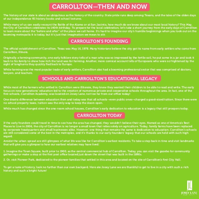 Carrollton (Then and Now)